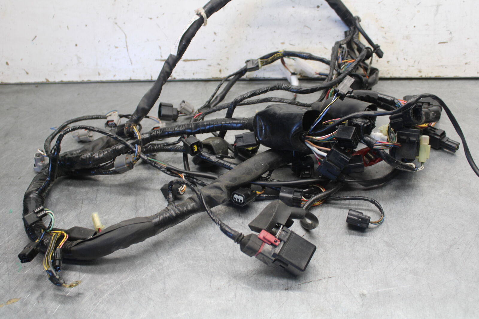 09-12 KAWASAKI NINJA ZX6R MAIN ENGINE WIRING HARNESS WIRE LOOM 26031-0793  BB698