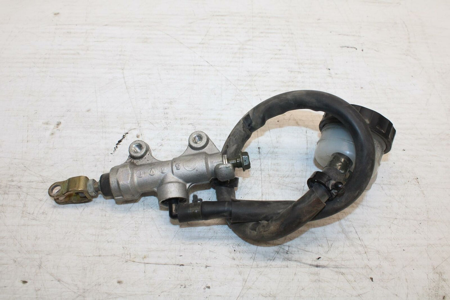 06-07 KAWASAKI NINJA 650R EX650A BACK BRAKE MASTER CYLINDER W RESERVOIR BB271