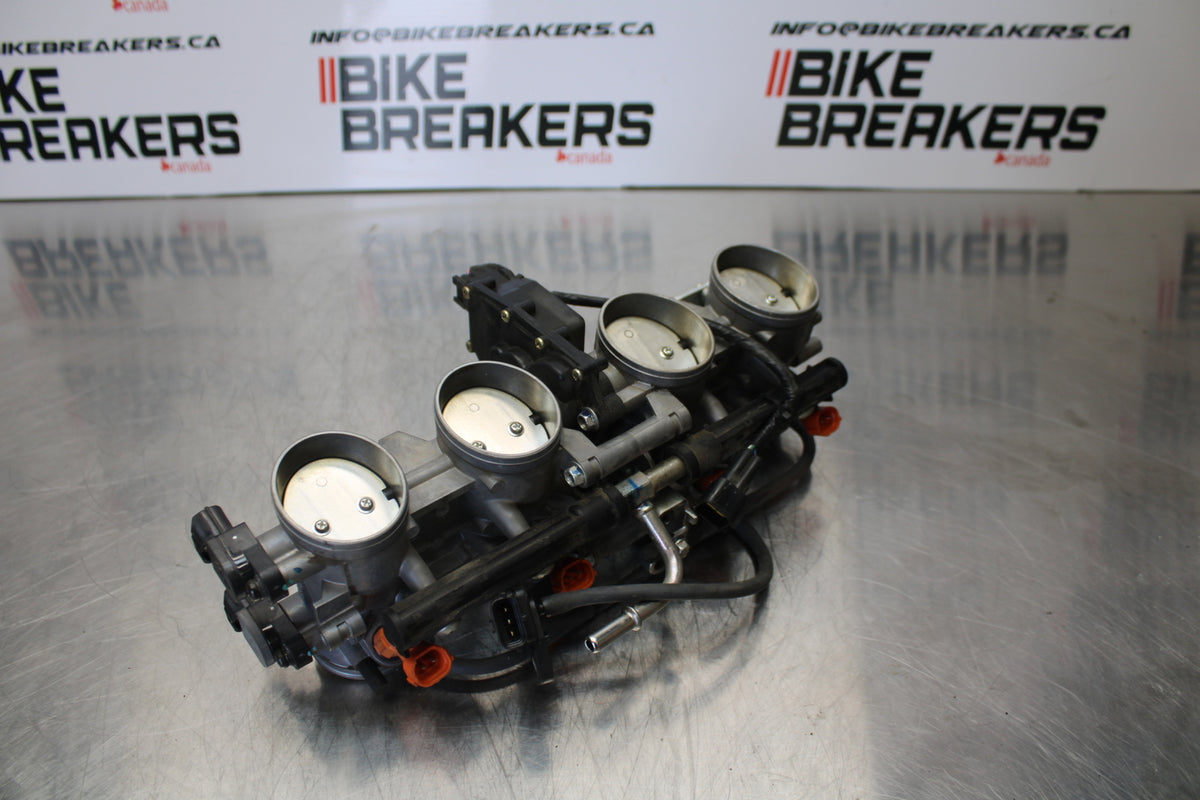 07 KAWASAKI Z1000 MAIN FUEL INJECTORS / THROTTLE BODIES BB148