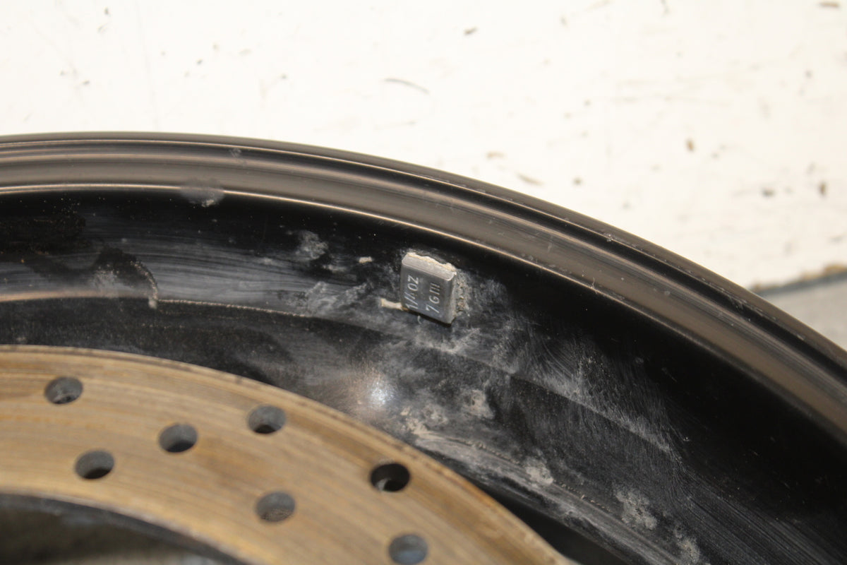 07-09 YAMAHA FZ6 FRONT WHEEL FRONT RIM BB713