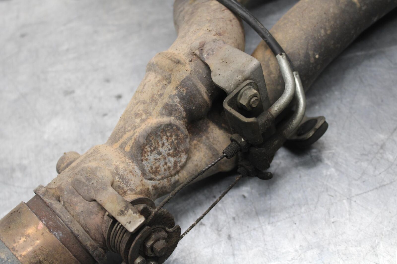 2007 Suzuki GSXR750 FULL EXHAUST SYSTEM HEADERS PIPE MUFFLER 14100-02H10 BB613
