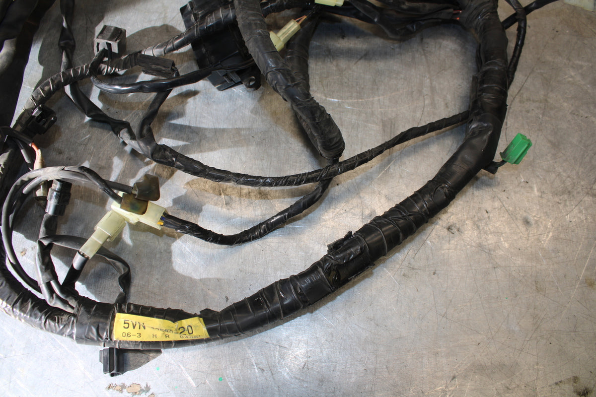 05-06 YAMAHA ROAD STAR XV1700A MAIN ENGINE WIRING HARNESS MOTOR WIRE LOOM BB703