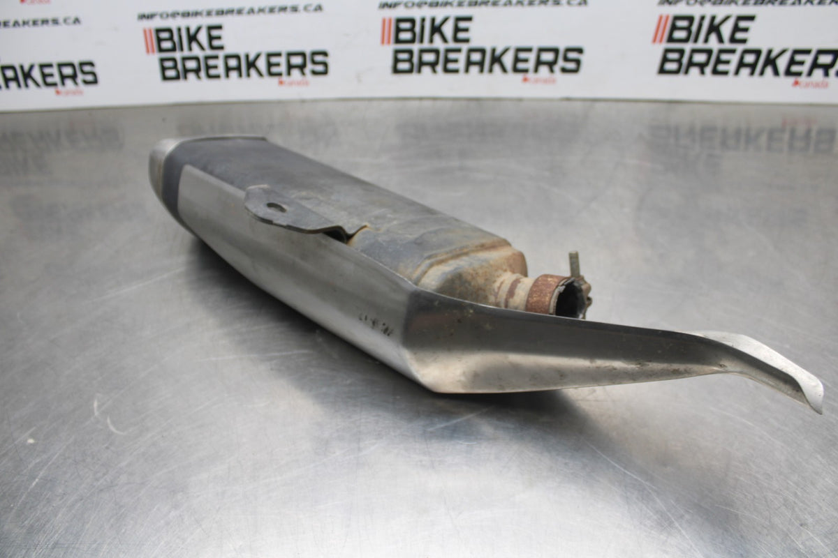 13-17 KAWASAKI NINJA 300 EXHAUST PIPE MUFFLER SLIP ON CAN SILENCER BB429