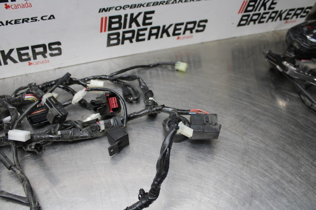 17-18 YAMAHA YZF R3 MAIN ENGINE WIRING HARNESS MOTOR WIRE LOOM BB813