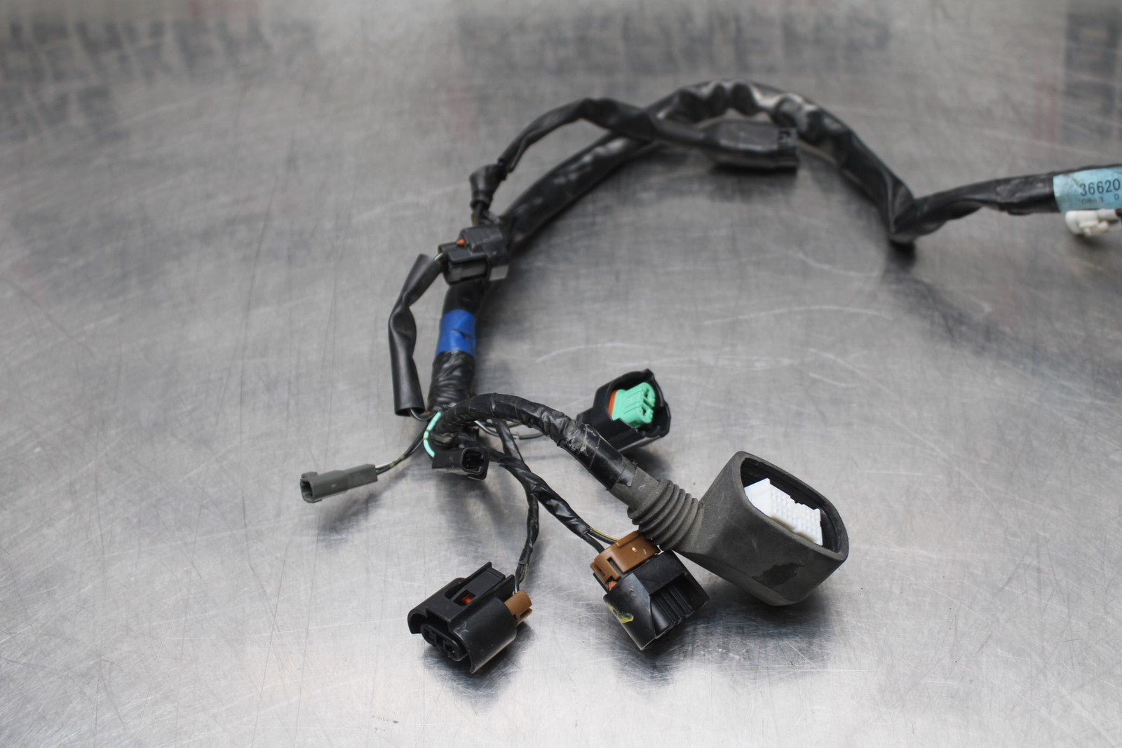 08-10 SUZUKI GSXR 600 HEADLIGHT SPEEDO GAUGES WIRING HARNESS WIRE LOOM BB202