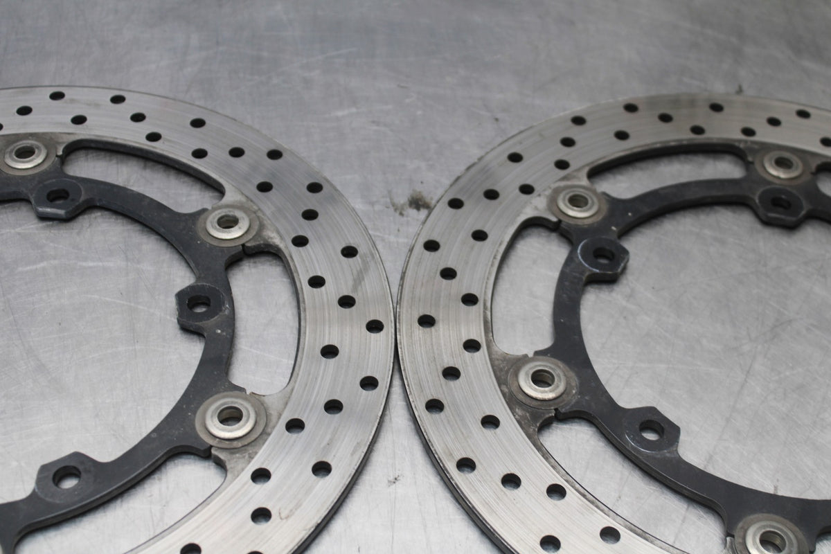 15-17 YAMAHA FJ09 FRONT LEFT RIGHT BRAKE ROTORS DISCS BB906