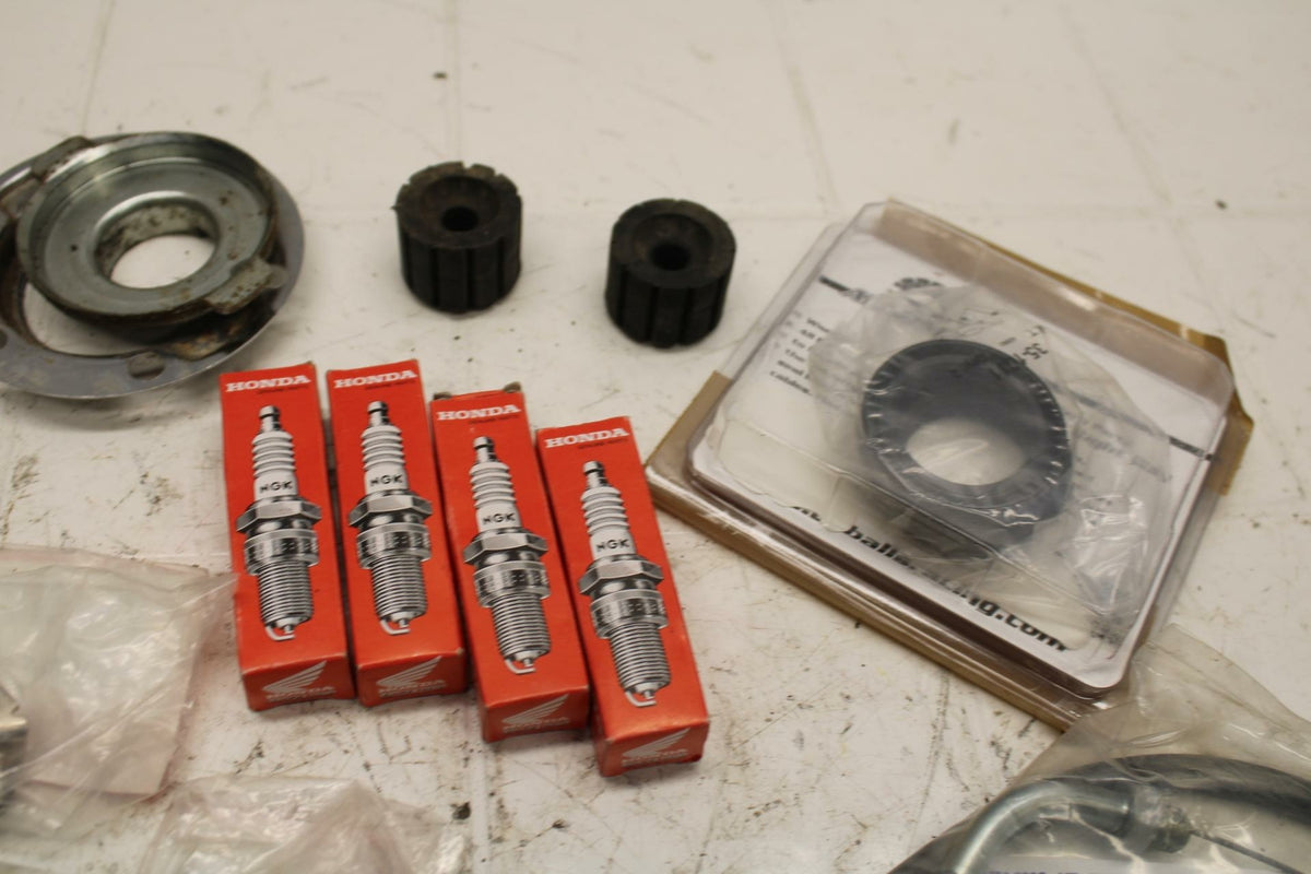 72 HONDA CB500 K1 POINTS SPARK PLUG  LEFTOVERS BB24