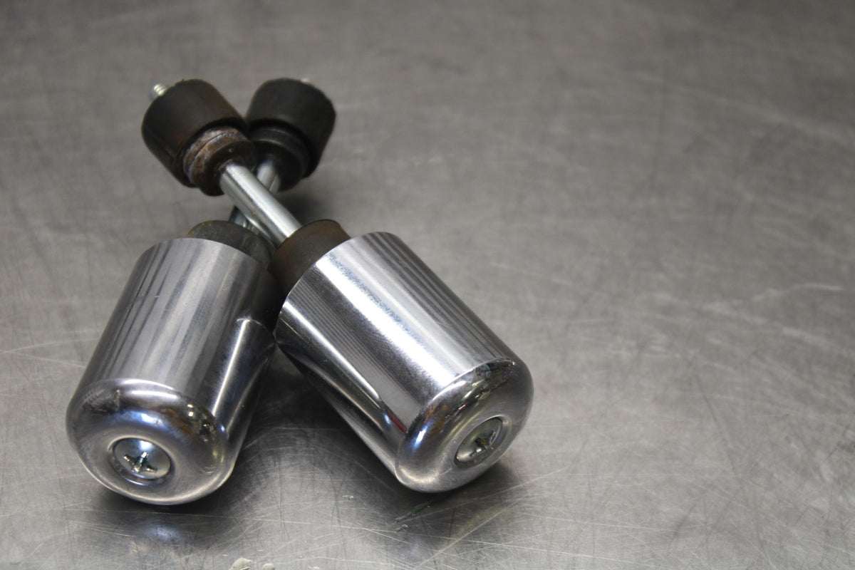 07 SUZUKI BOULEVARD M50 HANDLEBAR END CAPS WEIGHTS  BB897