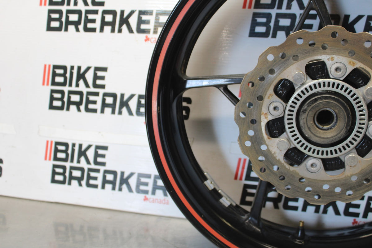 23 KAWASAKI NINJA 650 EX650 REAR WHEEL BACK RIM & ROTOR BB920