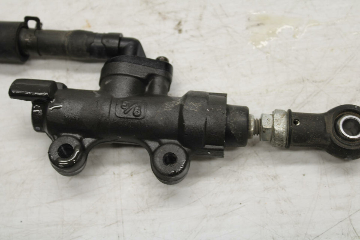 04-05 HONDA CBR1000RR REAR BACK BRAKE MASTER CYLINDER W RESERVOIR BB285