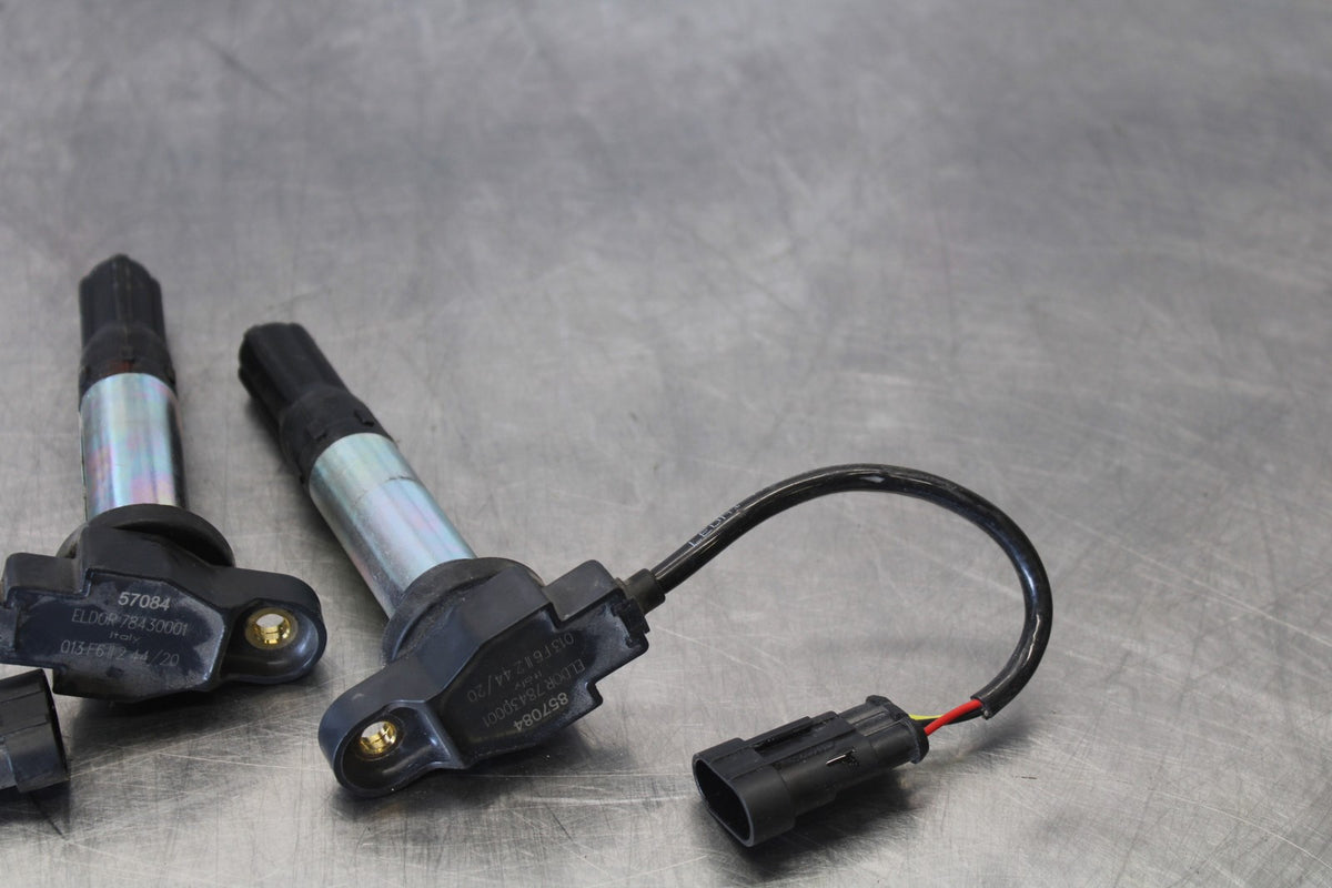 20-23 APRILIA RS660 IGNITION COILS COIL SPARK PLUG CAPS BB889