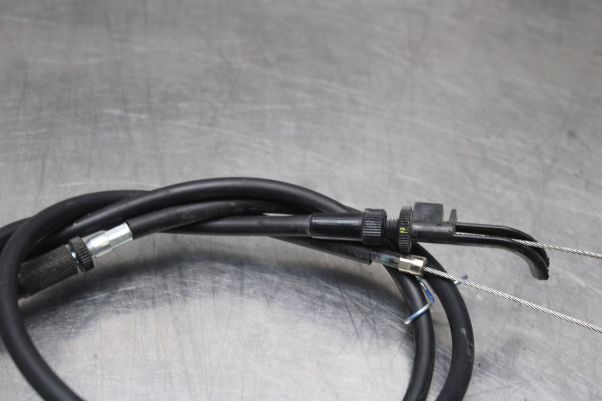 24 KAWASAKI NINJA 500 ABS THROTTLE CABLES LINES BB818