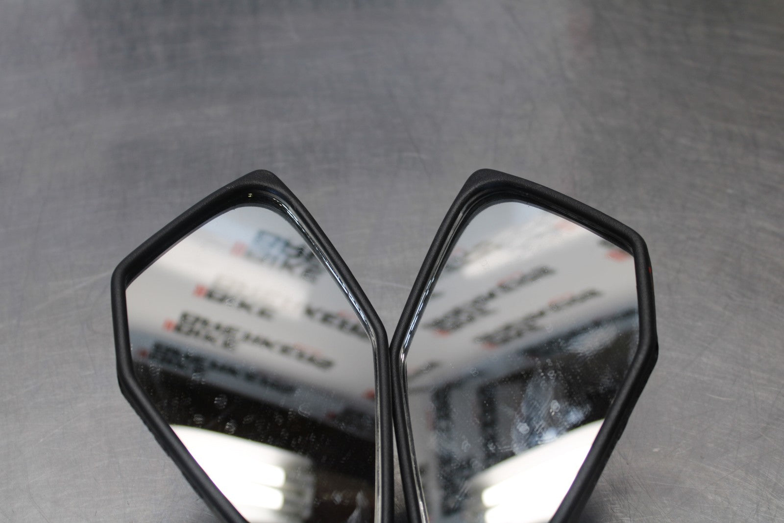 18-23 KAWASAKI NINJA 400 EX400 ABS REAR VIEW MIRROR SET PAIR MIRRORS BB192