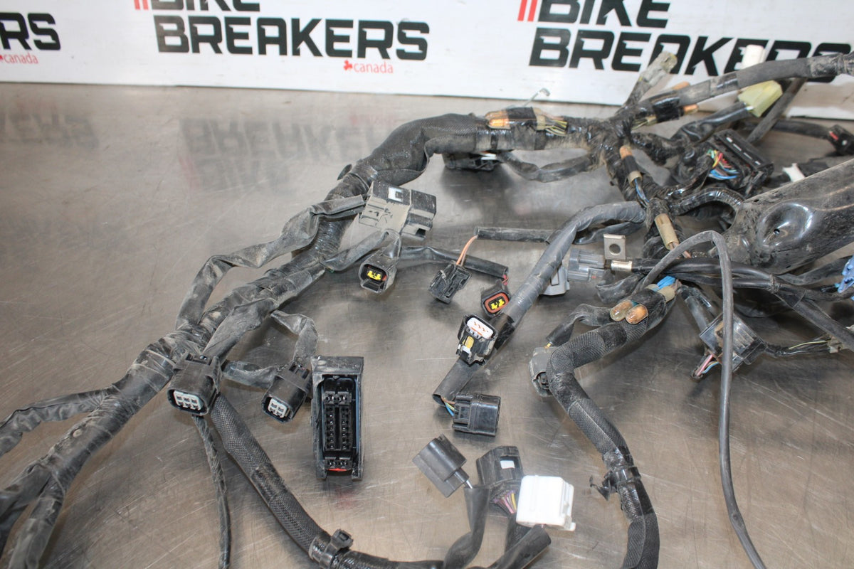 24-25 KAWASAKI NINJA 500 EX500J ABS MAIN ENGINE WIRING HARNESS MOTOR LOOM BB934