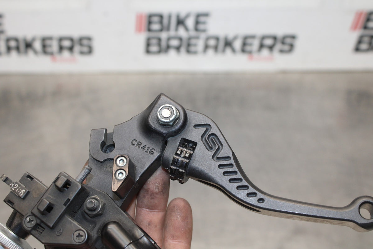 08 KAWASAKI NINJA ZX10R ASV CLUTCH LEVER WITH PERCH MOUNT  BB902