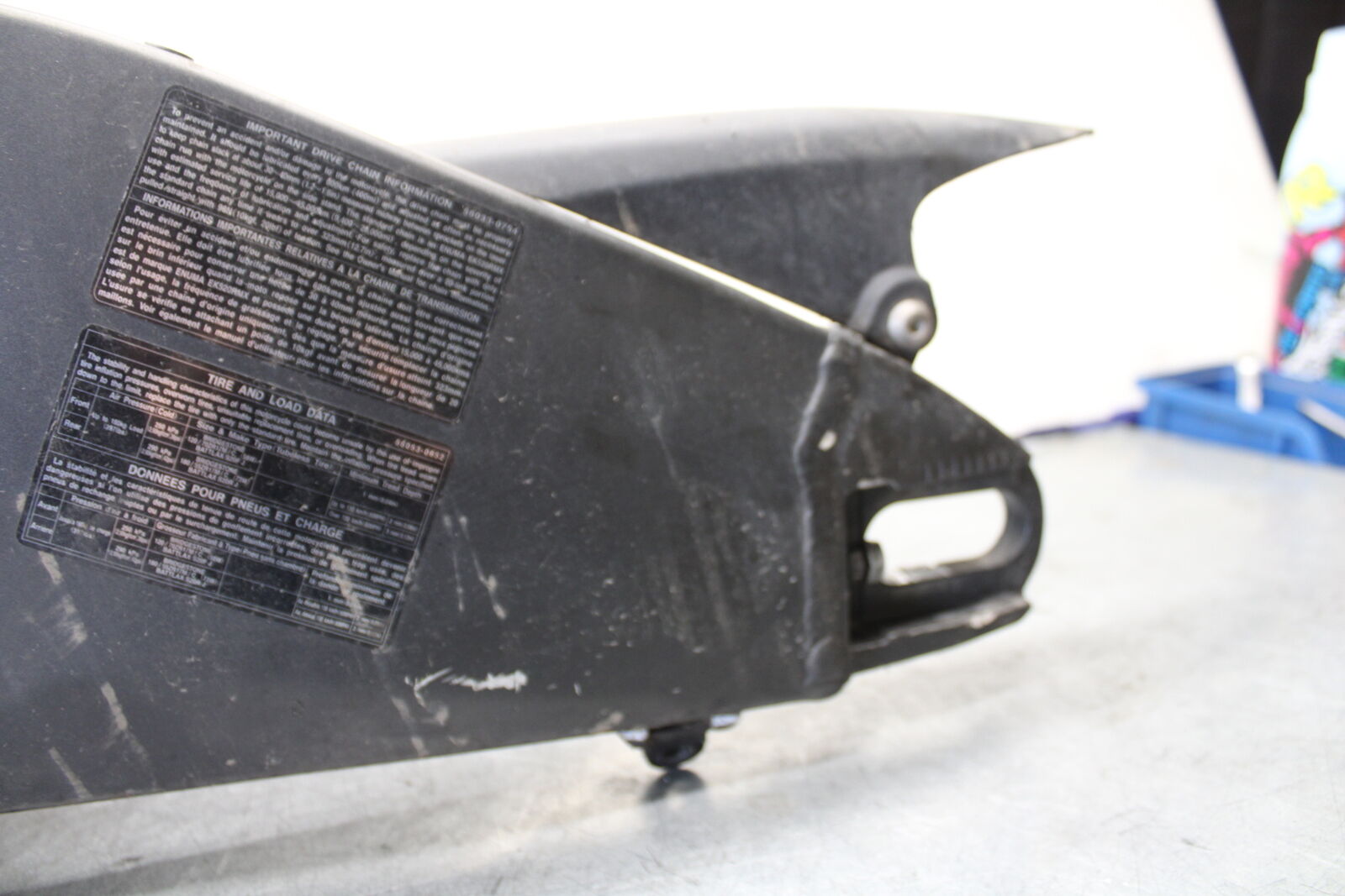 13-18 KAWASAKI NINJA ZX6R REAR SWINGARM BACK SUSPENSION SWING ARM BB682