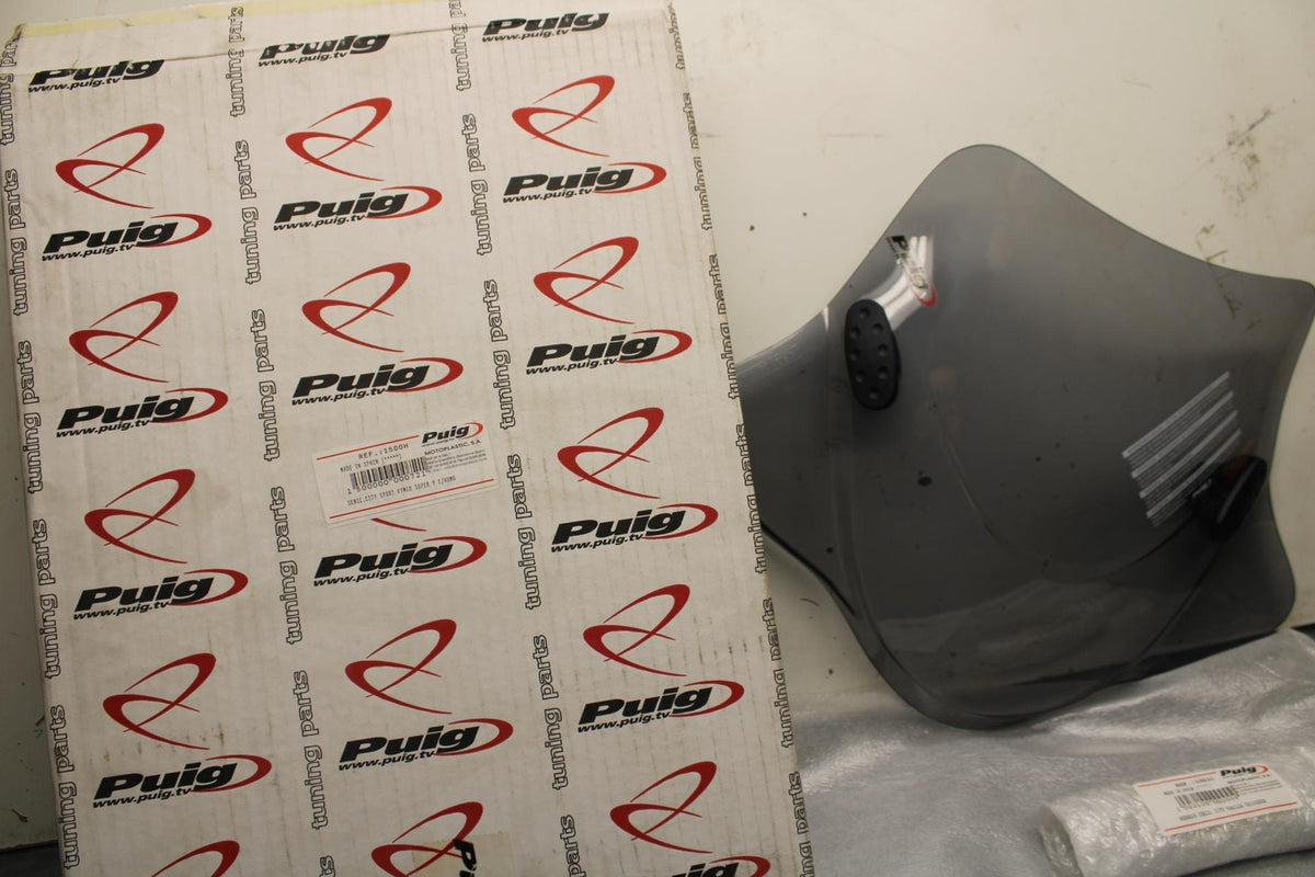 2009 KYMCO Super 9 50 PUIG SPORT WINDSHIELD WIND SCREEN SHIELD
