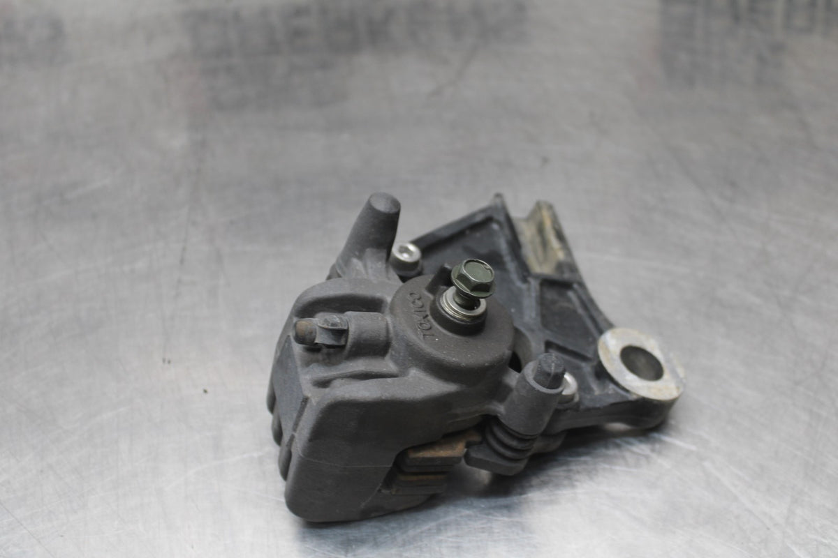 06 KAWASAKI NINJA 650 EX650 REAR BACK BRAKE CALIPER W MOUNT BRACKET BB823