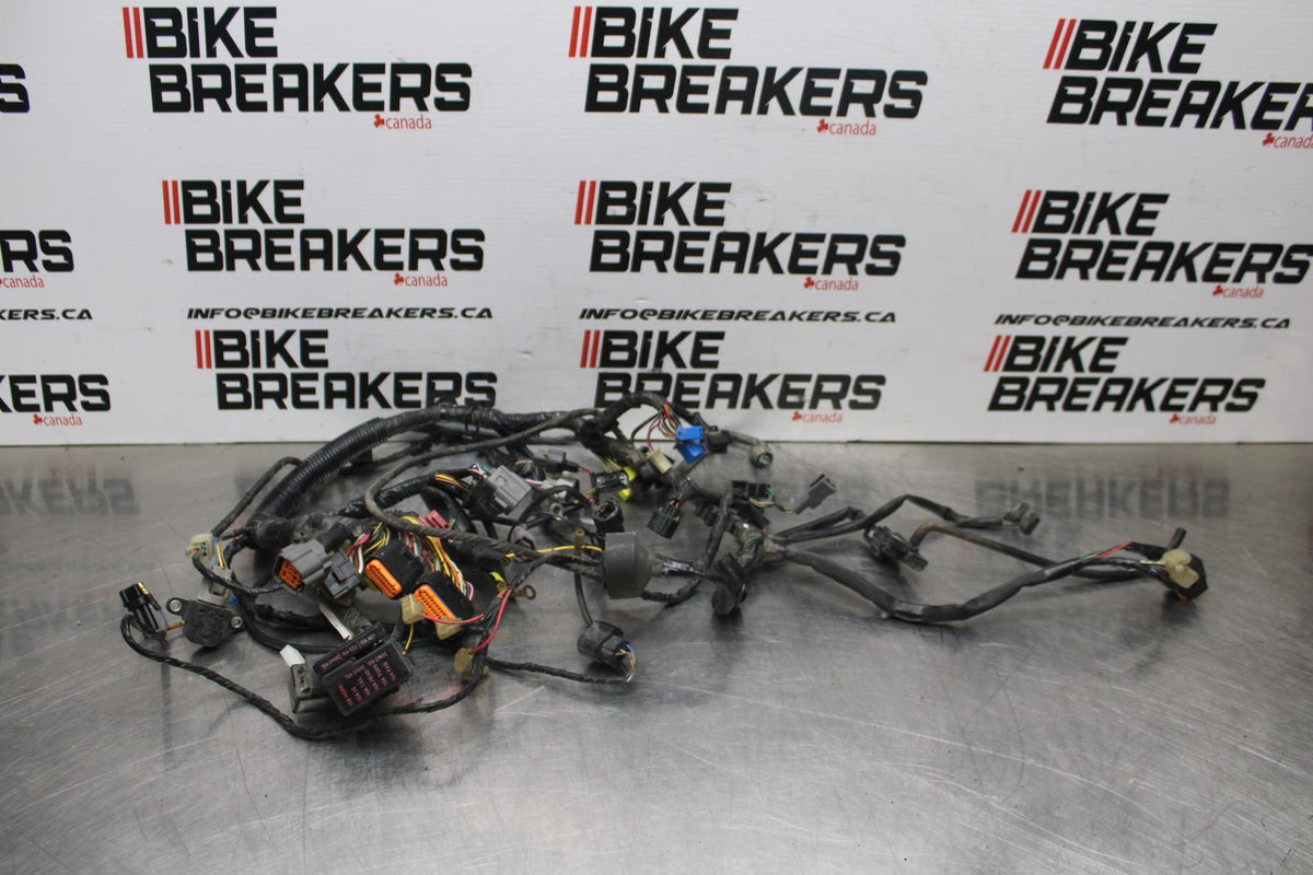06 KAWASAKI VULCAN 900 MAIN ENGINE WIRING HARNESS MOTOR WIRE LOOM BB799