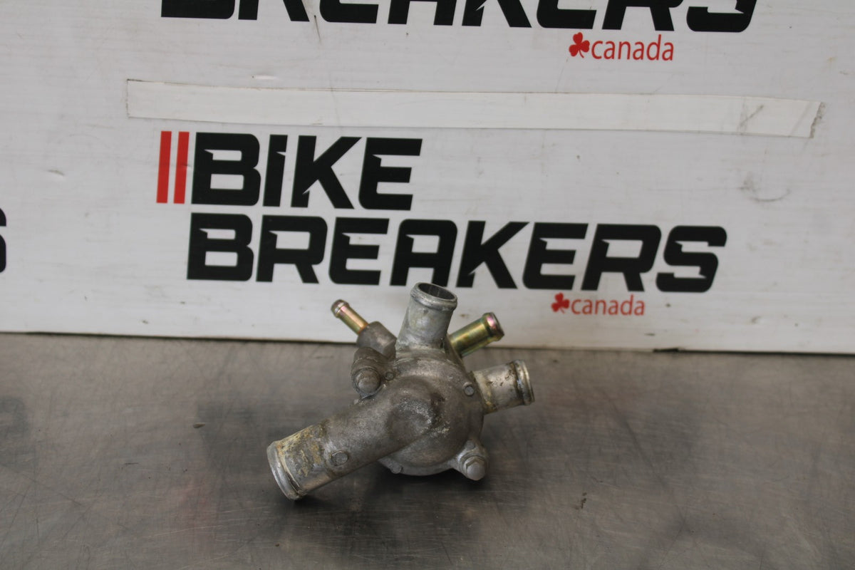 06-07 HONDA INTERCEPTOR 800 VFR800 THERMOSTAT W HOUSING ASSEMBLY BB917