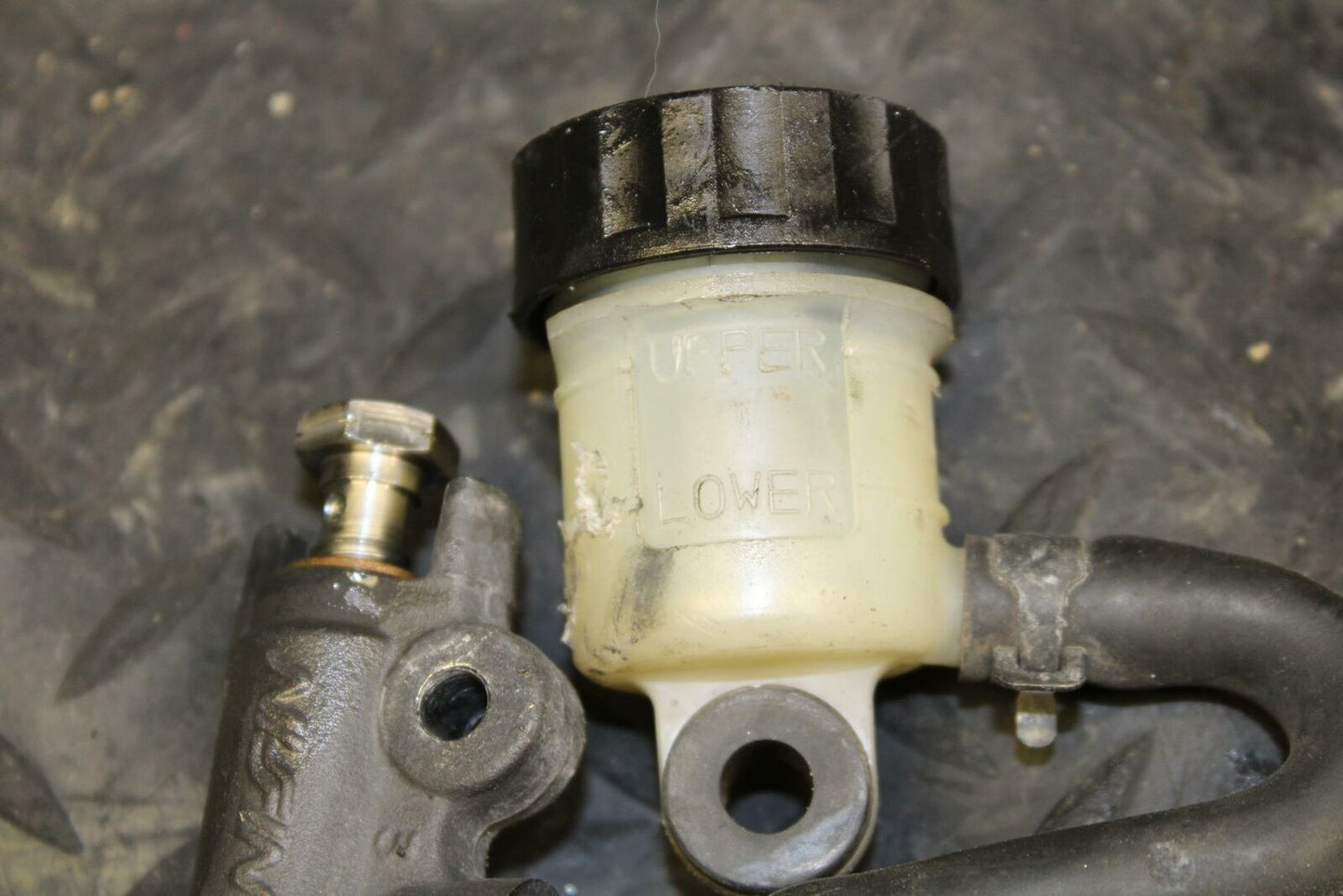 12-16 HONDA CBR1000RR REAR BACK BRAKE MASTER CYLINDER W RESERVOIR BB176
