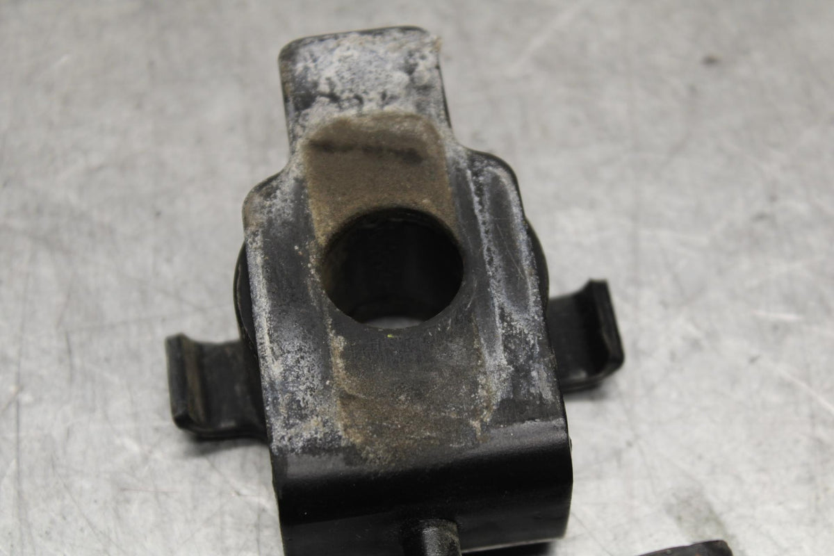 2008 Honda CBF1000 SWINGARM CHAIN TENSIONER ADJUSTMENT BRACKET SET PAIR  BB641