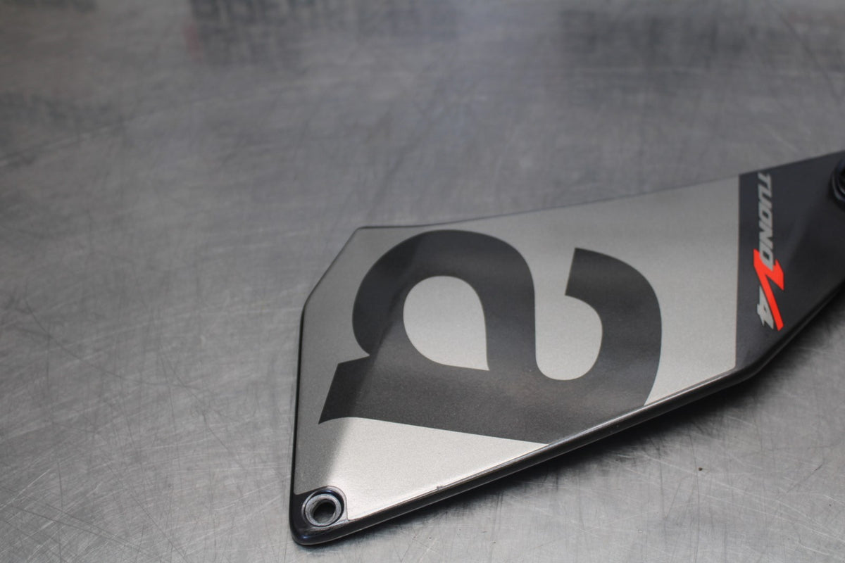 16 APRILIA TUONO V4 1100 LEFT FRONT UPPER MID SIDE FAIRING COWL PLASTIC BB905