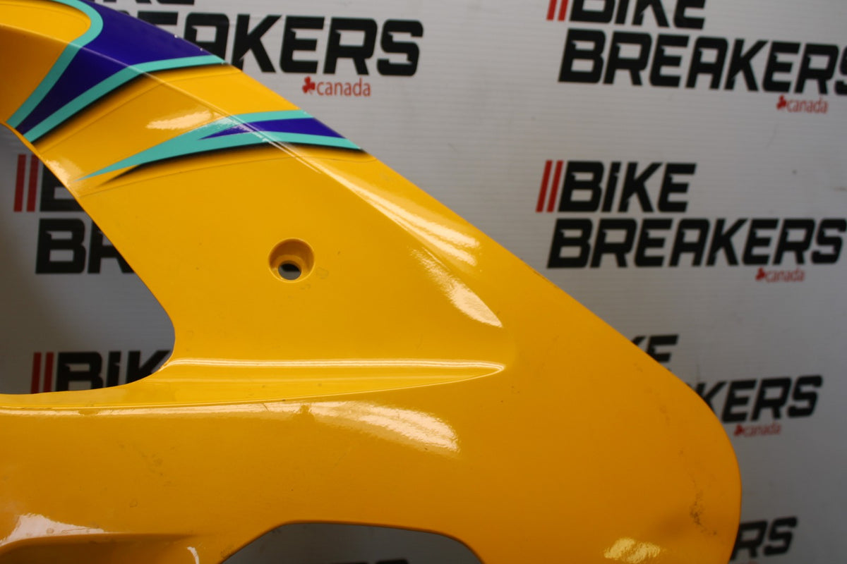 97-98 SUZUKI GSXR 600 SRAD LEFT LOWER MID UPPER SIDE FAIRING COWL BB00