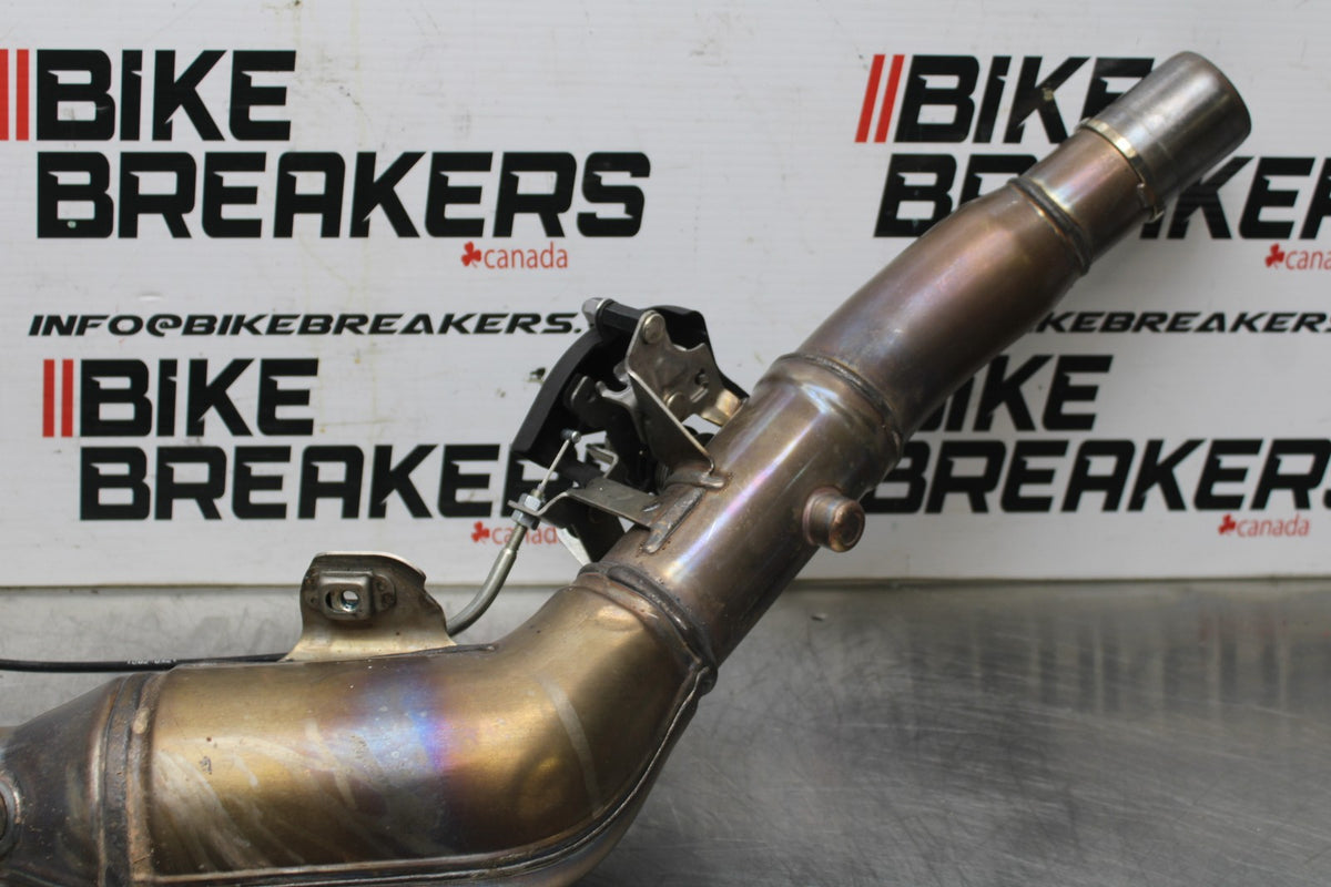18 SUZUKI GSXR1000 EXHAUST HEADER PIPES MANIFOLD BB00