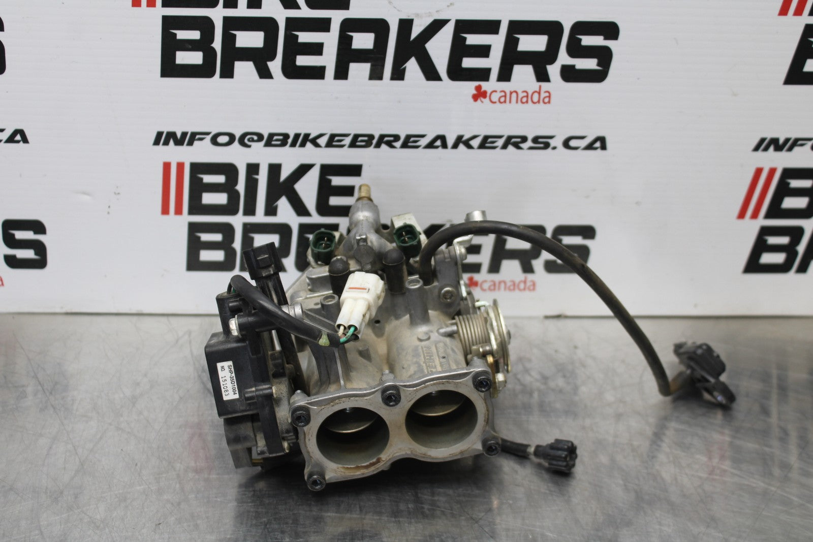 08 KAWASAKI VULCAN 900 THROTTLE BODY BODIES BB184