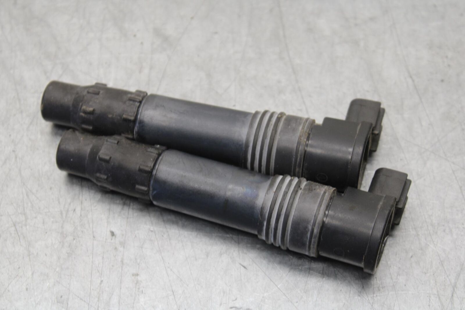 2014 Kawasaki Ninja 650 EX650E IGNITION COILS SPARK PLUG CAPS 21171-0028 BB569