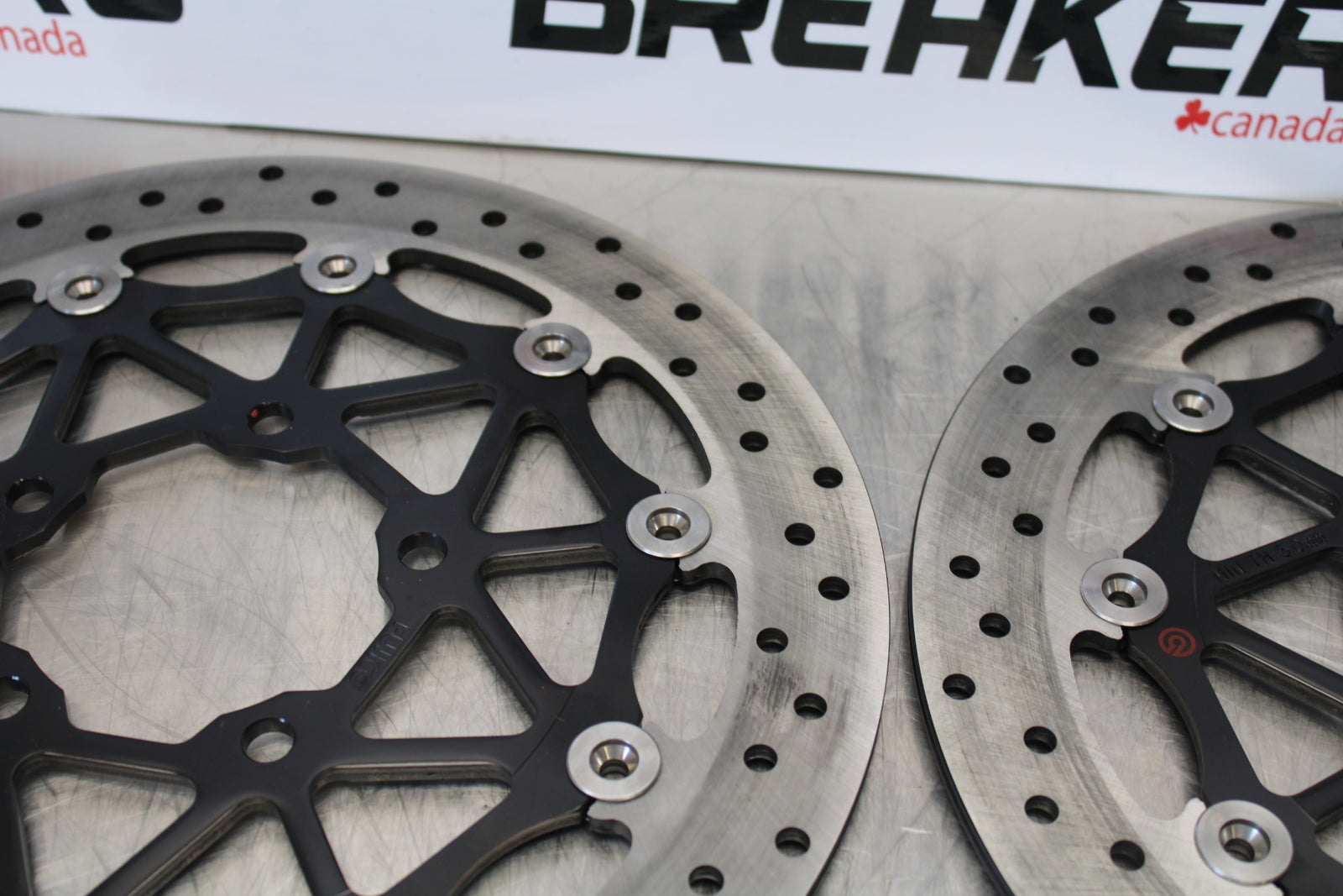 23-24 KAWASAKI NINJA ZX14R NEW!! FRONT LEFT RIGHT BRAKE ROTORS DISCS BB757