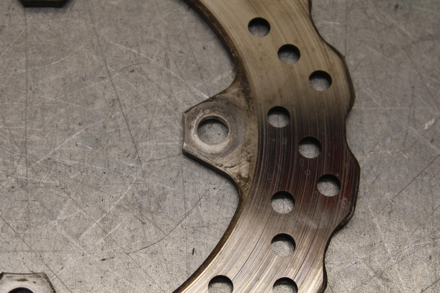 09-12 KAWASAKI NINJA ZX6R REAR ROTOR BACK BRAKE DISC 41080-0040 BB640