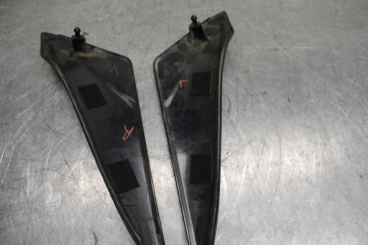 13 SUZUKI GSXR750 RIGHT LEFT GAS FUEL TANK PANELS COVERS TRIM SET COWLS BB110