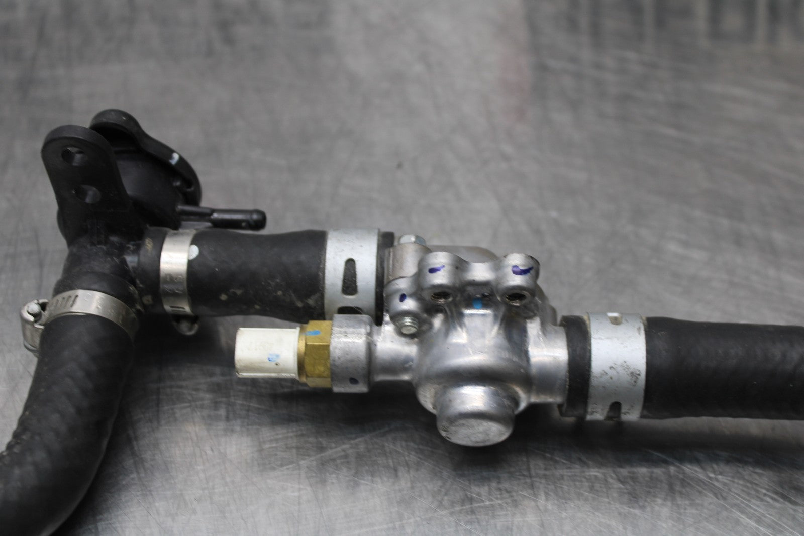 13-17 KAWASAKI NINJA 300 EX300 ABS THERMOSTAT W HOUSING ASSEMBLY BB187