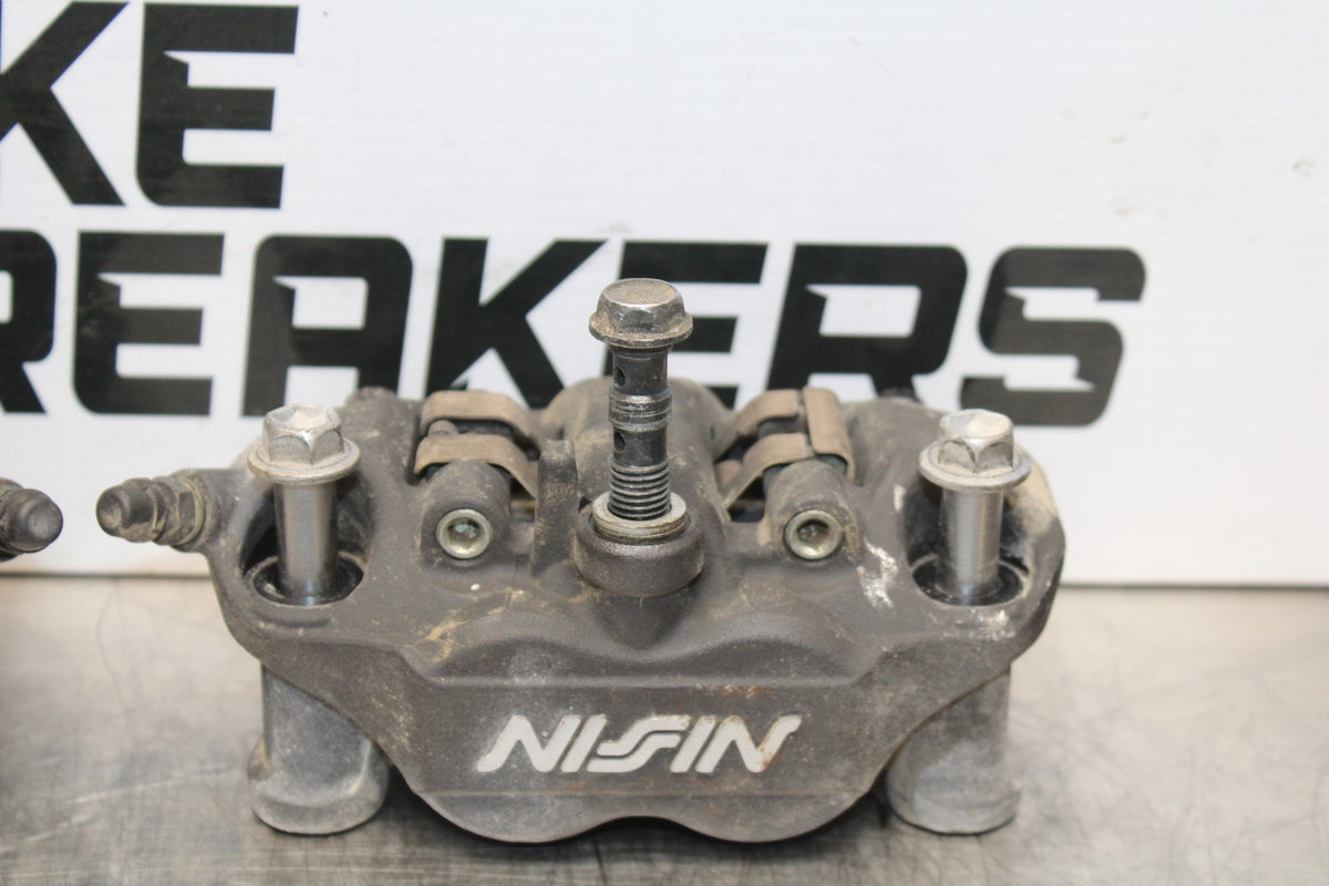 19-23 KAWASAKI NINJA ZX6R RIGHT LEFT FRONT BRAKE CALIPER SET PAIR CALIPERS BB188