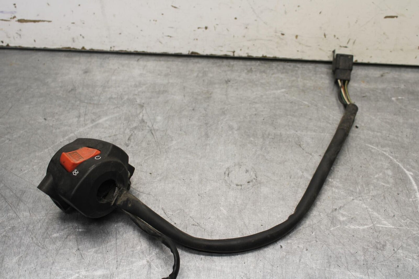 03-04 HONDA CBR600RR RIGHT CLIP ON HANDLE KILL OFF START SWITCH SWITCHES BB637