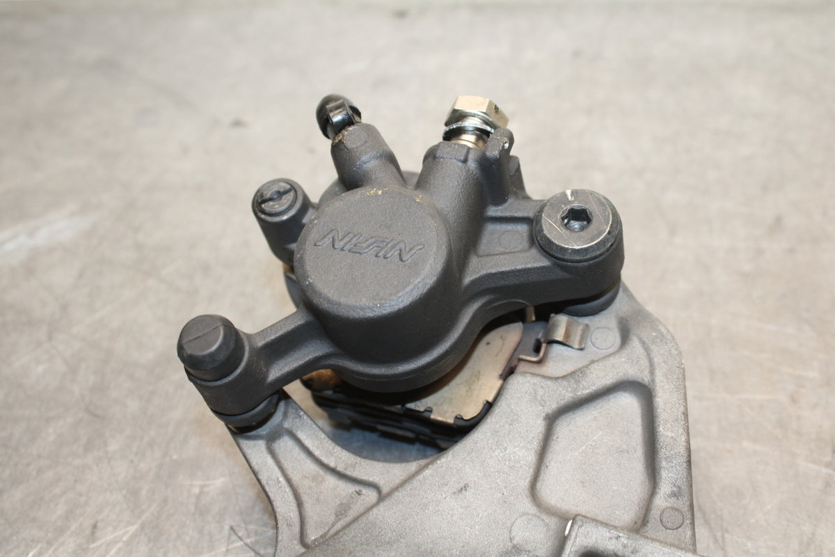 11-24 SUZUKI GSXR750 REAR BACK BRAKE CALIPER W MOUNT BRACKET BB128
