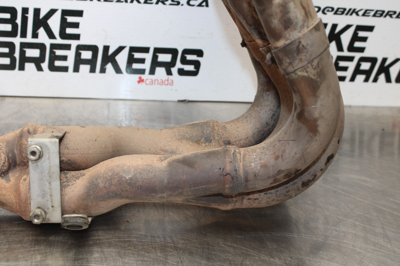 06-07 SUZUKI GSXR 600 EXHAUST HEADER PIPES MANIFOLD BB178