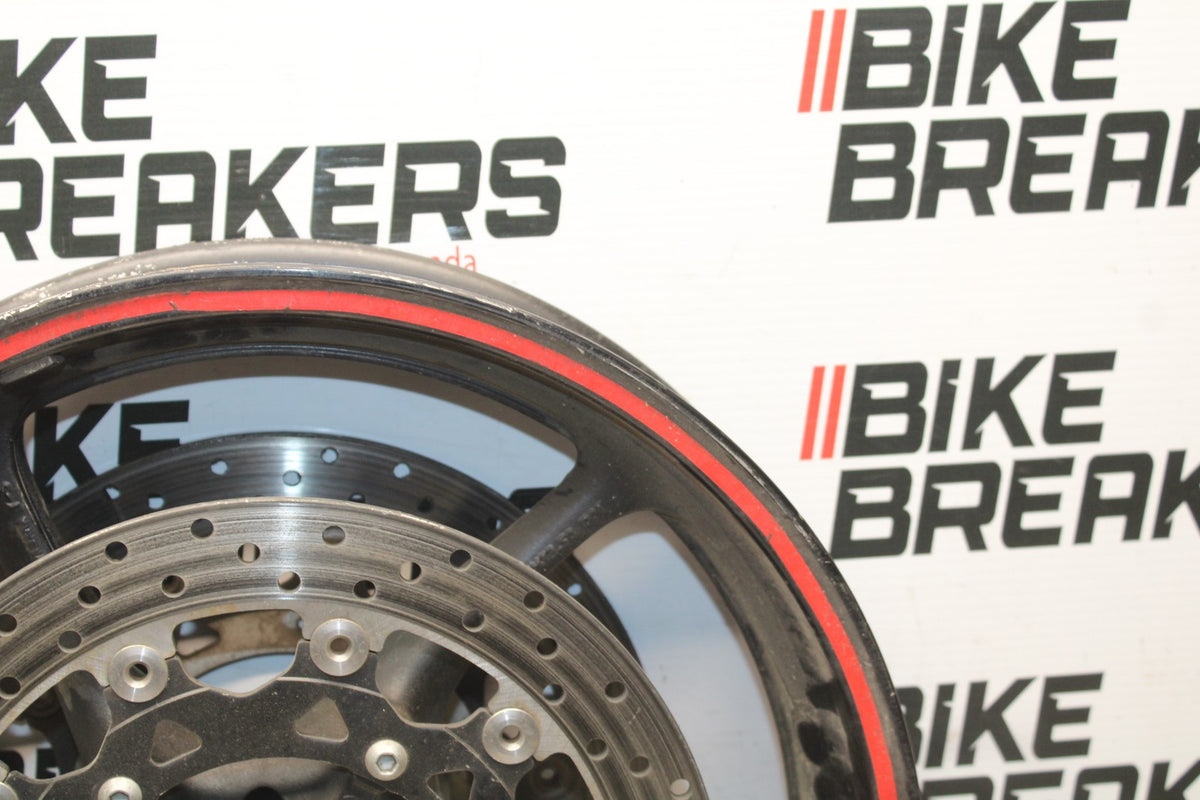 05 YAMAHA YZF R6 FRONT WHEEL FRONT RIM & ROTORS BB814