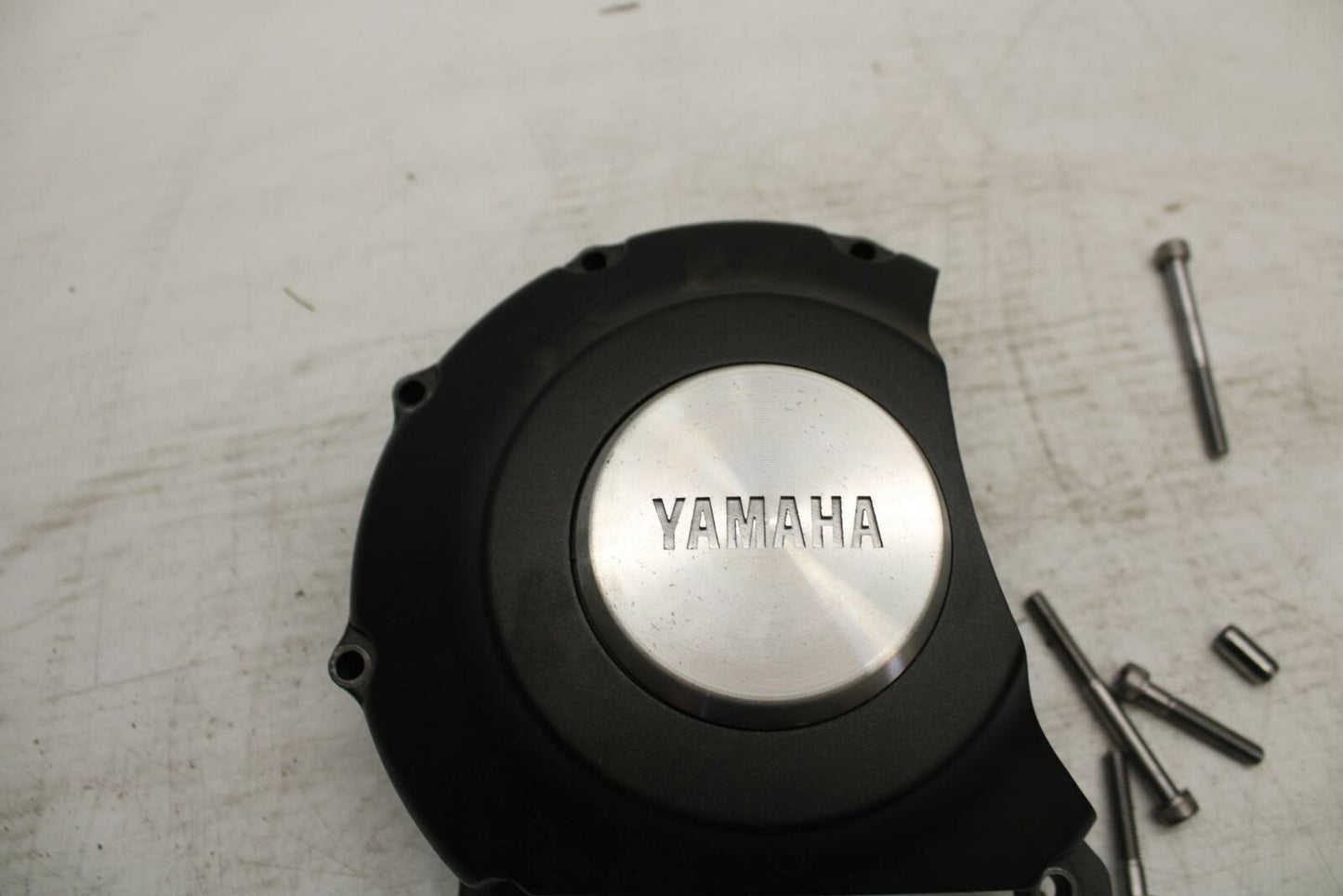 06 YAMAHA ROAD STAR XV1700PC WARRIOR ENGINE MOTOR CRANK CASE COVER LEFT BB262