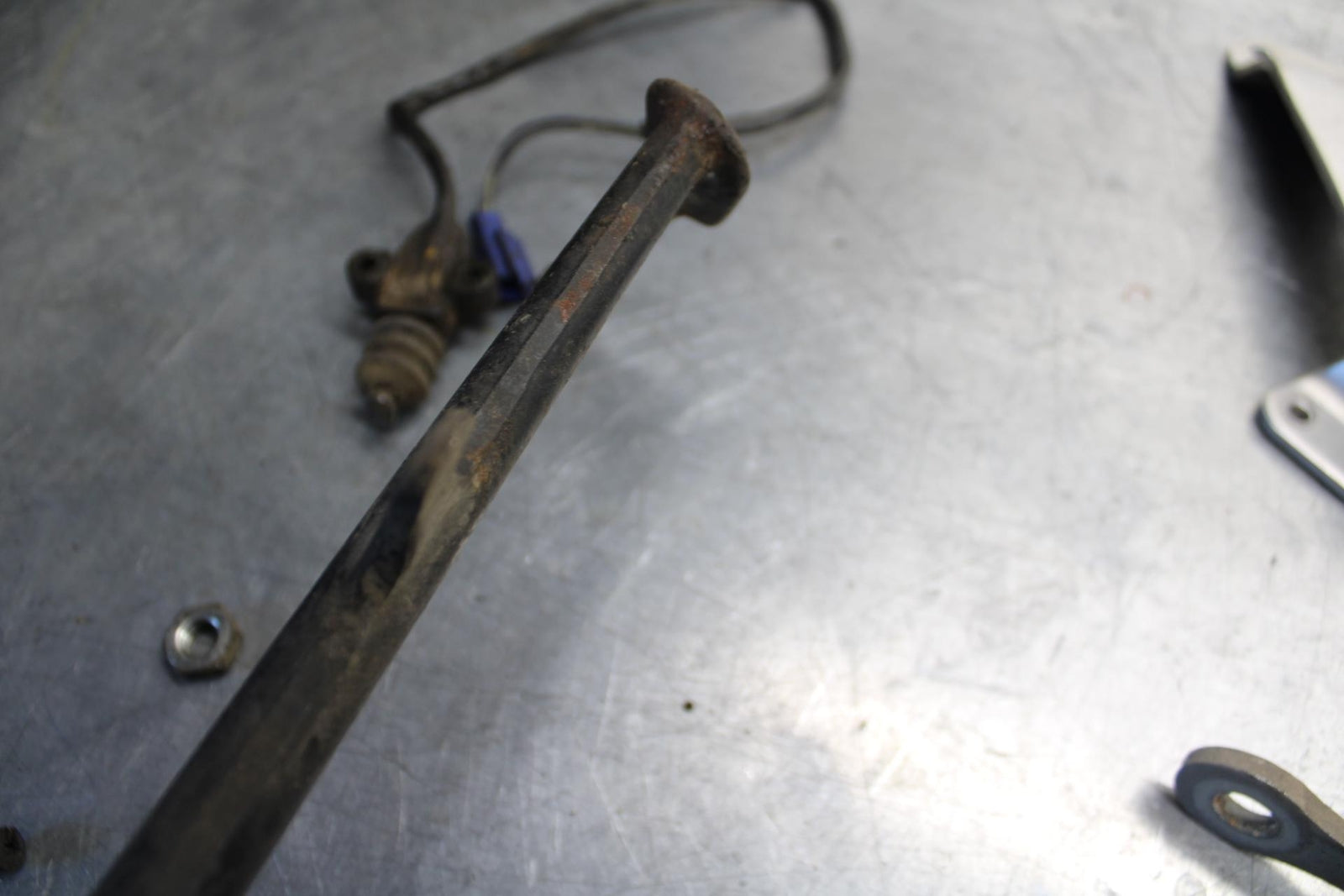 89-90 YAMAHA FZR600 KICKSTAND SIDE KICK STAND 4BP-27311-00-00 BB76