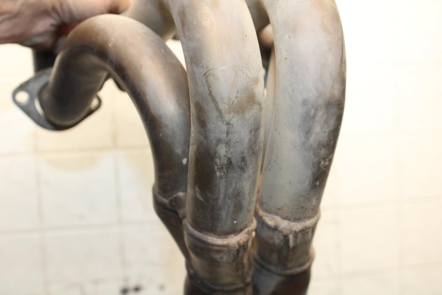 2009 Kawasaki Ninja ZX6R ZX600R EXHAUST HEADER PIPES MANIFOLD BB548