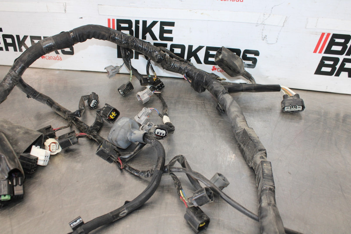 13-18 KAWASAKI NINJA ZX6R MAIN ENGINE WIRING HARNESS MOTOR WIRE LOOM BB908