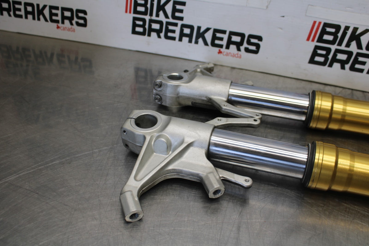 16 APRILIA TUONO V4 1100 FRONT FORKS SHOCK SUSPENSION SET PAIR BB905