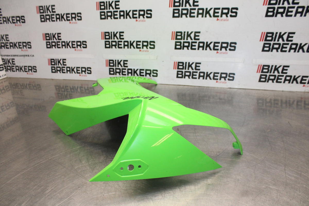 08 KAWASAKI NINJA ZX10R OEM LEFT MID UPPER SIDE FAIRING COWL PLASTIC BB902