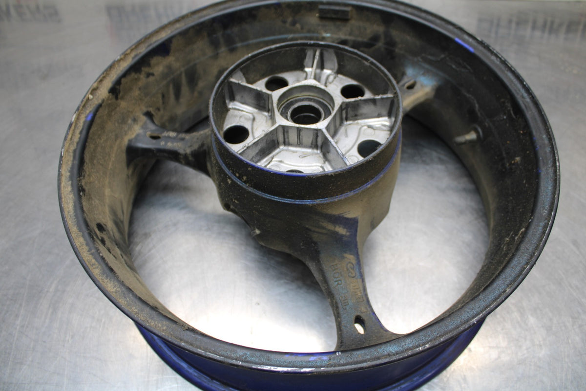 06-07 SUZUKI GSXR600 REAR WHEEL BACK RIM & ROTOR BB836