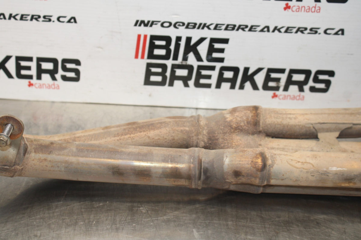 08-09 YAMAHA YZF R6S EXHAUST HEADER PIPES MANIFOLD BB796