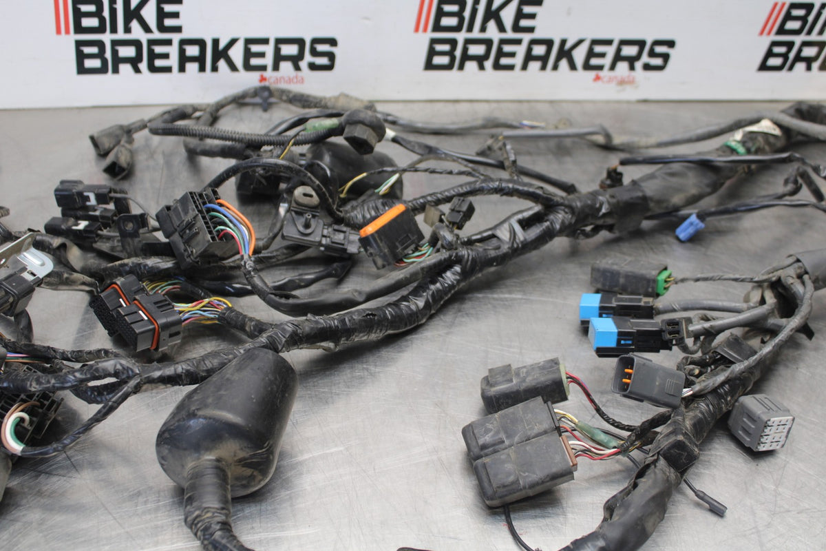 09 KAWASAKI CONCOURS 14 ZG1400B MAIN ENGINE WIRING HARNESS MOTOR WIRE LOOM BB875