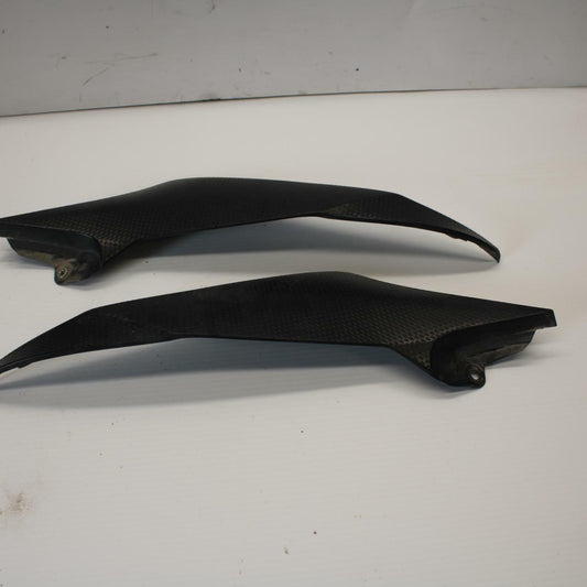 08-16 YAMAHA YZF R6 RIGHT LEFT  SIDE SEAT PANELS TRIMS COWLS FAIRINGS BB273